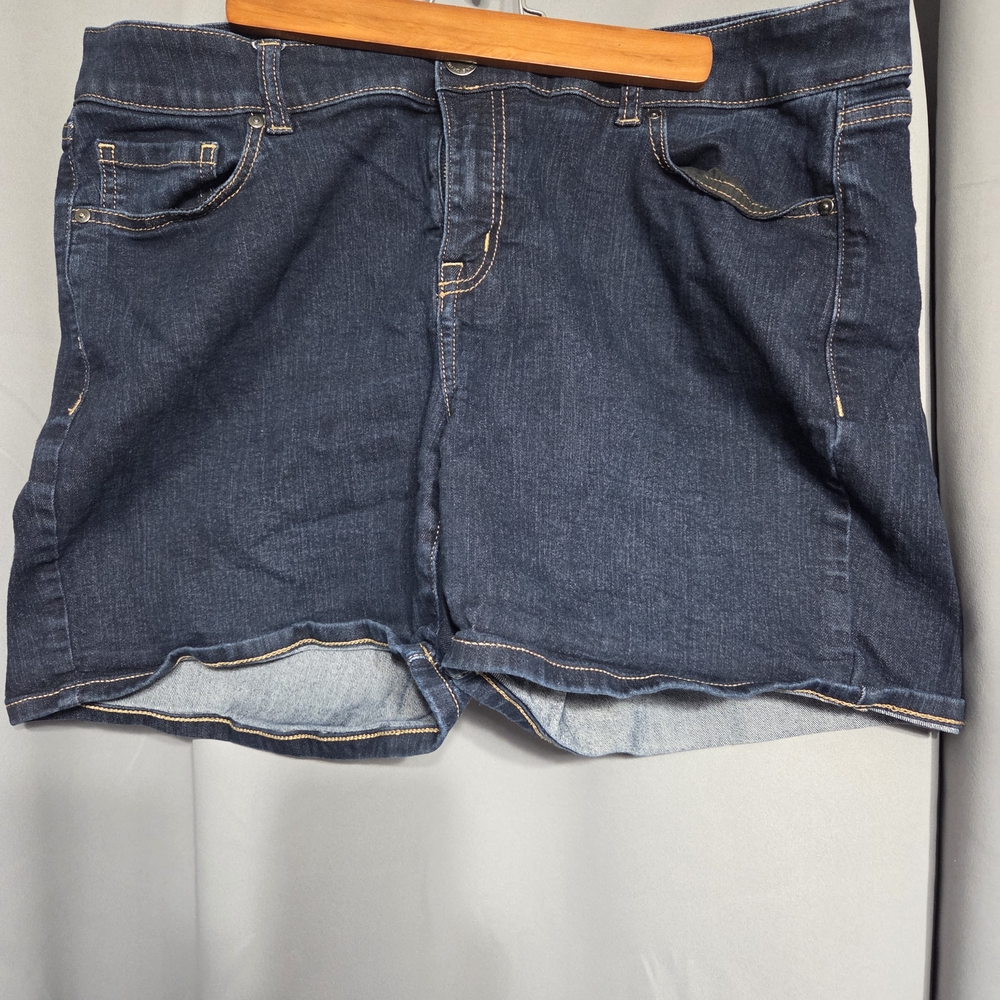 Lane Bryant Indigo Denim Shorts